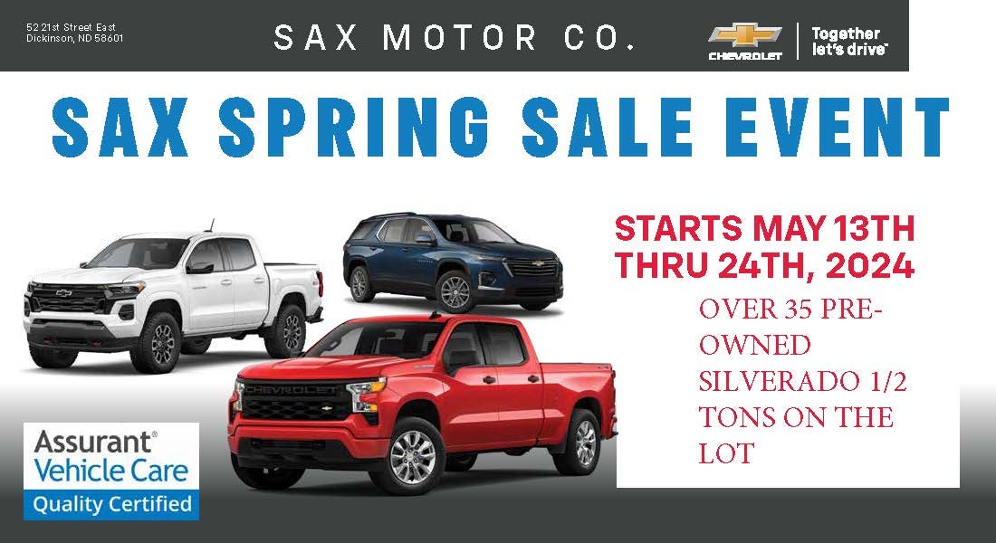Sax Spring Sale Event
