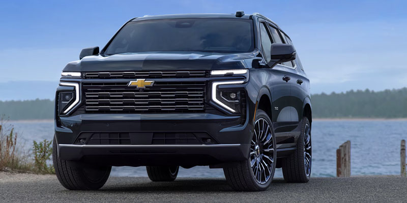 Black 2025 Chevrolet Tahoe by Lake