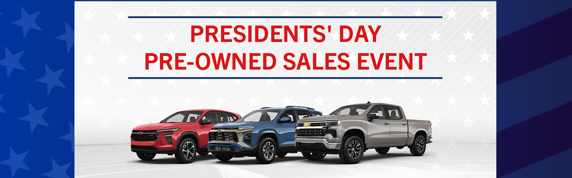 President's Day Pre-Owned Sales Event
