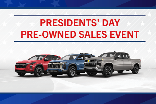 President's Day Pre-Owned Sales Event